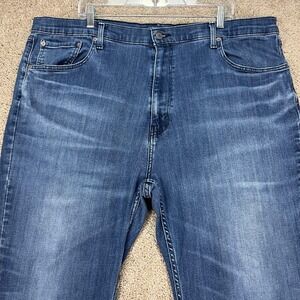 Levi's 559 Men's Blue Jeans 44x29 Relaxed Fit Straight Denim Casual Wear EUC